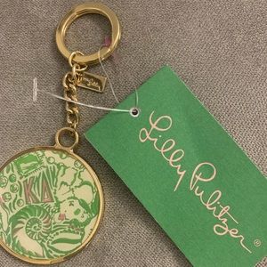 Lilly Pulitzer key chain/ring kappa Delta